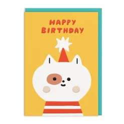 Purr-fect Cat Happy Birthday Card 🐱 | Ohh Deer