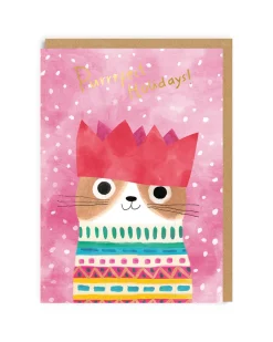 Purrfect Holidays Christmas Card