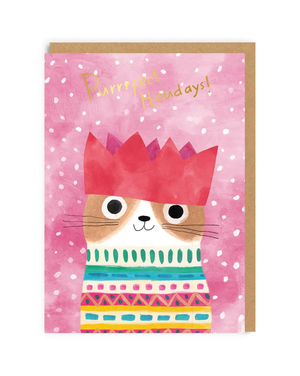 Purrfect Holidays Christmas Card