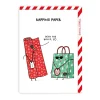 Rapping Paper Christmas Card - Gemma Correll | Ohh Deer