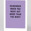 Remember When You Went Out Birthday Card | Ohh Deer