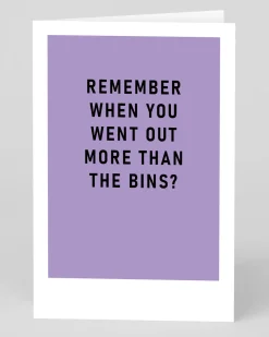 Remember When You Went Out Birthday Card | Ohh Deer