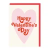 Retro Heart Valentine's Day Card | 3 for 2 on Cards | Ohh Deer