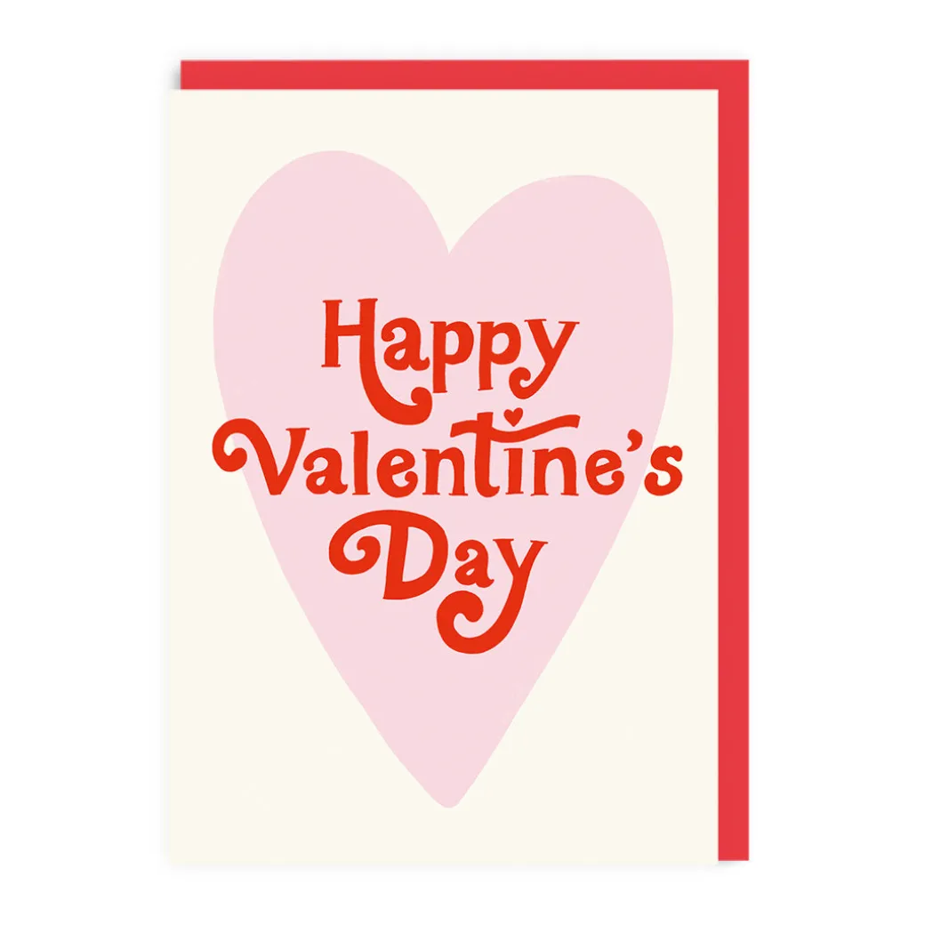 Retro Heart Valentine's Day Card | 3 for 2 on Cards | Ohh Deer