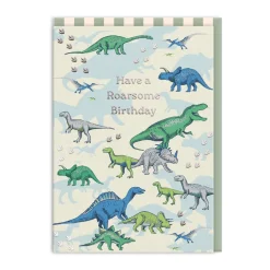 Roarsome Dinosaurs Birthday Card