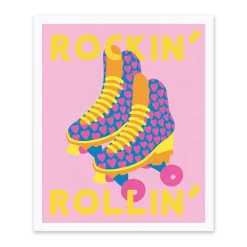 Rockin' Rollin' Riso Print (12x10)