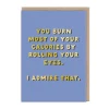Rolling Your Eyes Greeting Card