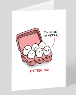 Rotten Egg Greeting Card | Ohh Deer
