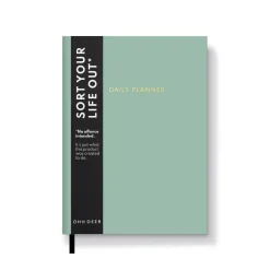 Sage Green Daily Planner | Journal | Stationery | Ohh Deer
