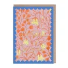 Scalloped Pale Yellow Flower Birthday Card