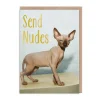 Send Nudes Greeting Card - Smitten Kitten | Ohh Deer