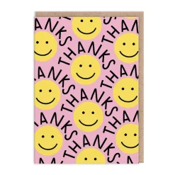 Smiley Faces Thank You Card 😀- Mélanie Johnsson | Ohh Deer