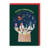 Snow Globe Christmas Card - Daria Solak | Ohh Deer
