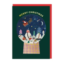 Snow Globe Christmas Card - Daria Solak | Ohh Deer