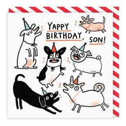 Son Yappy Birthday Card