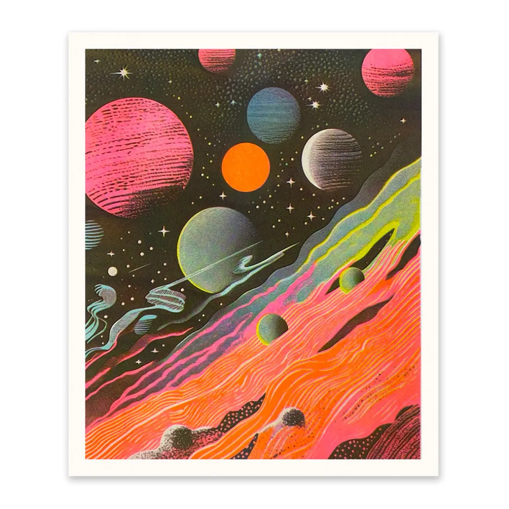 Space 1 Riso Print (12x10)