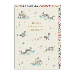 Special Ducks Birthday Card