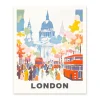 St Paul's Cathedral 4 Riso Print (12x10)