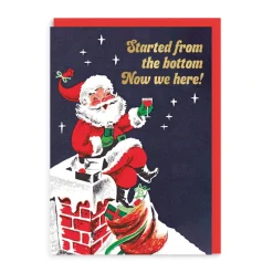 Started From The Bottom Christmas Card | Ohh Deer