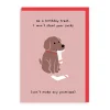 Steal Your Sock Birthday Card - Dog Lovers | Ohh Deer