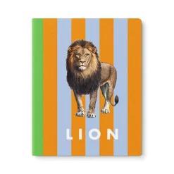 Striped Lion Exercise Book