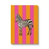 Striped Zebra A5 Perfect Bound Notebook