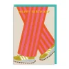 Stylish Walking Birthday Card🚶🎩🎉 | Ohh Deer
