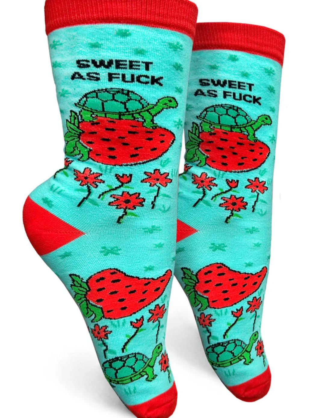 Sweet As Fuck Womens Crew Socks