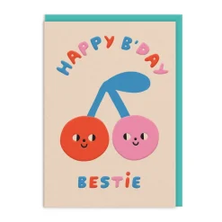 Sweet Cherries Happy Birthday Card 🍒 | Ohh Deer