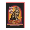 Talk To Your Cat Greeting Card 🐱 - Steven Rhodes | Ohh Deer