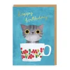 Teacup Kitten Birthday Card | Ohh Deer