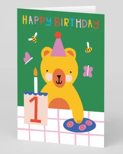 Teddy Bear's Picnic 1st Birthday Card | Ohh Deer