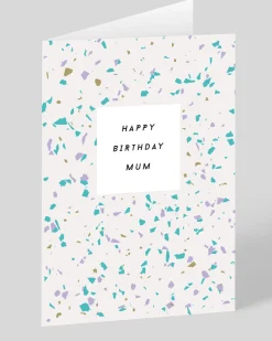 Terrazzo Mum Birthday Card | Ohh Deer