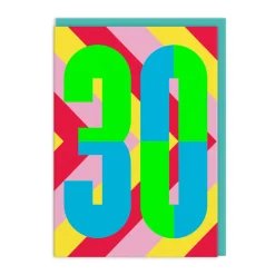 30th Birthday Card