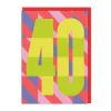 40th Birthday Card