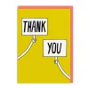 Thank You Signs Greeting Card - Ashkahn | Ohh Deer