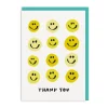 Thank You Smiley Greeting Card