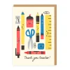 Thank You Teacher Stationery Card | Thank You Card | Ohh Deer
