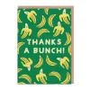 Thanks A Bunch Banana Greeting Card