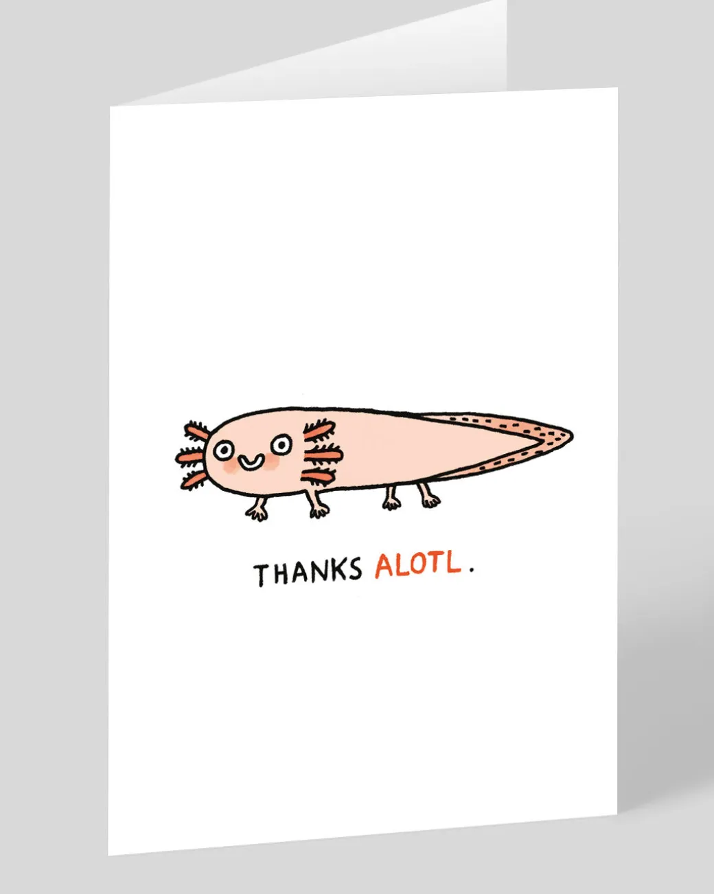 Thanks Alotl Thank You Card | Ohh Deer
