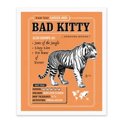 Tiger Large Riso Print (12x10)