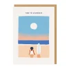 Time To Celebrate Surfer Greeting Card | Ohh Deer