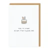 Time To Start Acting Your F*cking Age Birthday Greeting Card