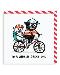 To A Wheelie Great Dad Father's Day Card | Ohh Deer