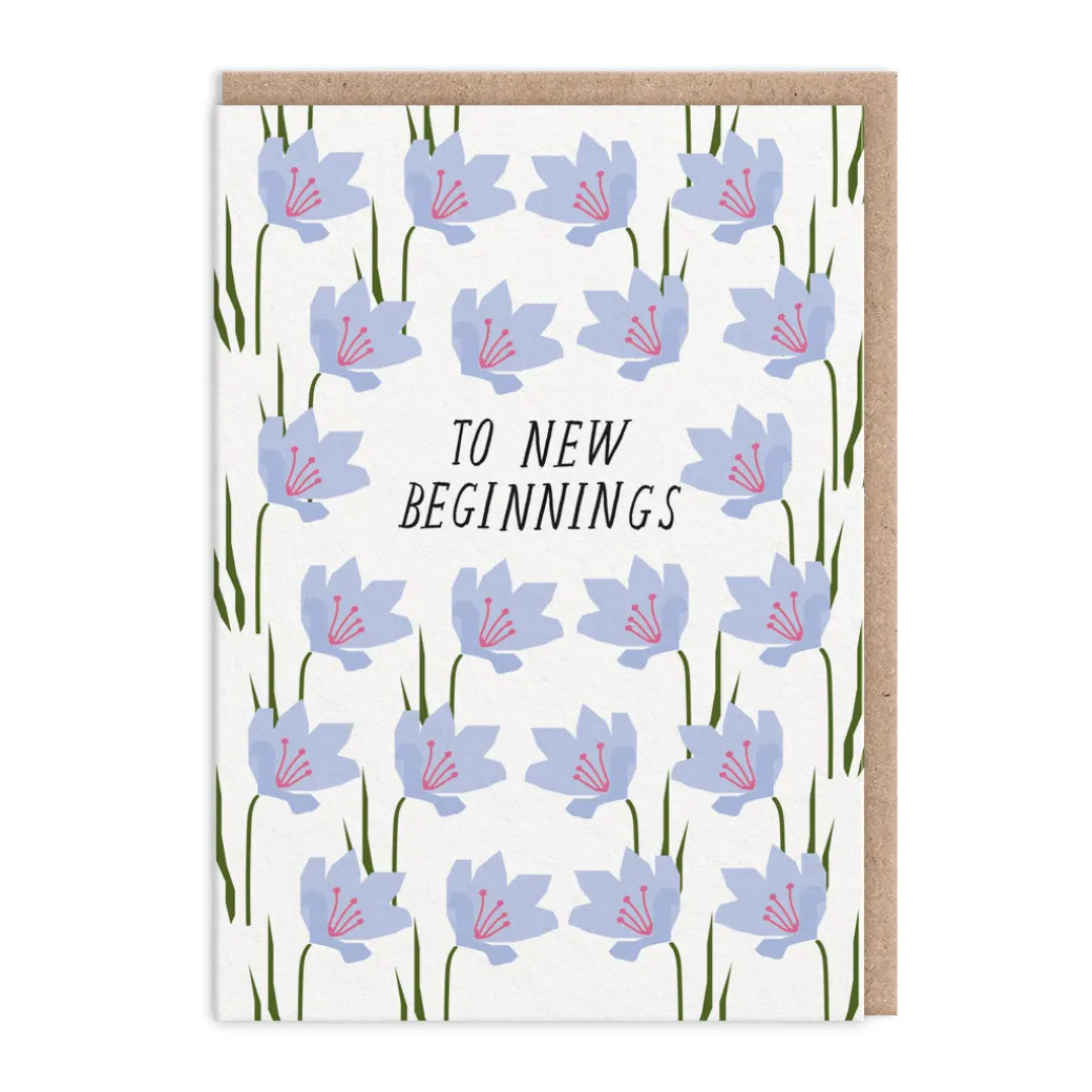 To New Beginnings Greeting Card 💗 | Ohh Deer
