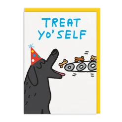 Treat Yo'Self Greeting Card
