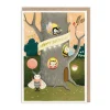 Tree Apartment Birthday Card