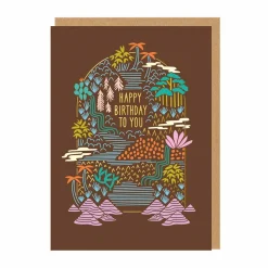 Tropical Happy Birthday Card | Ohh Deer