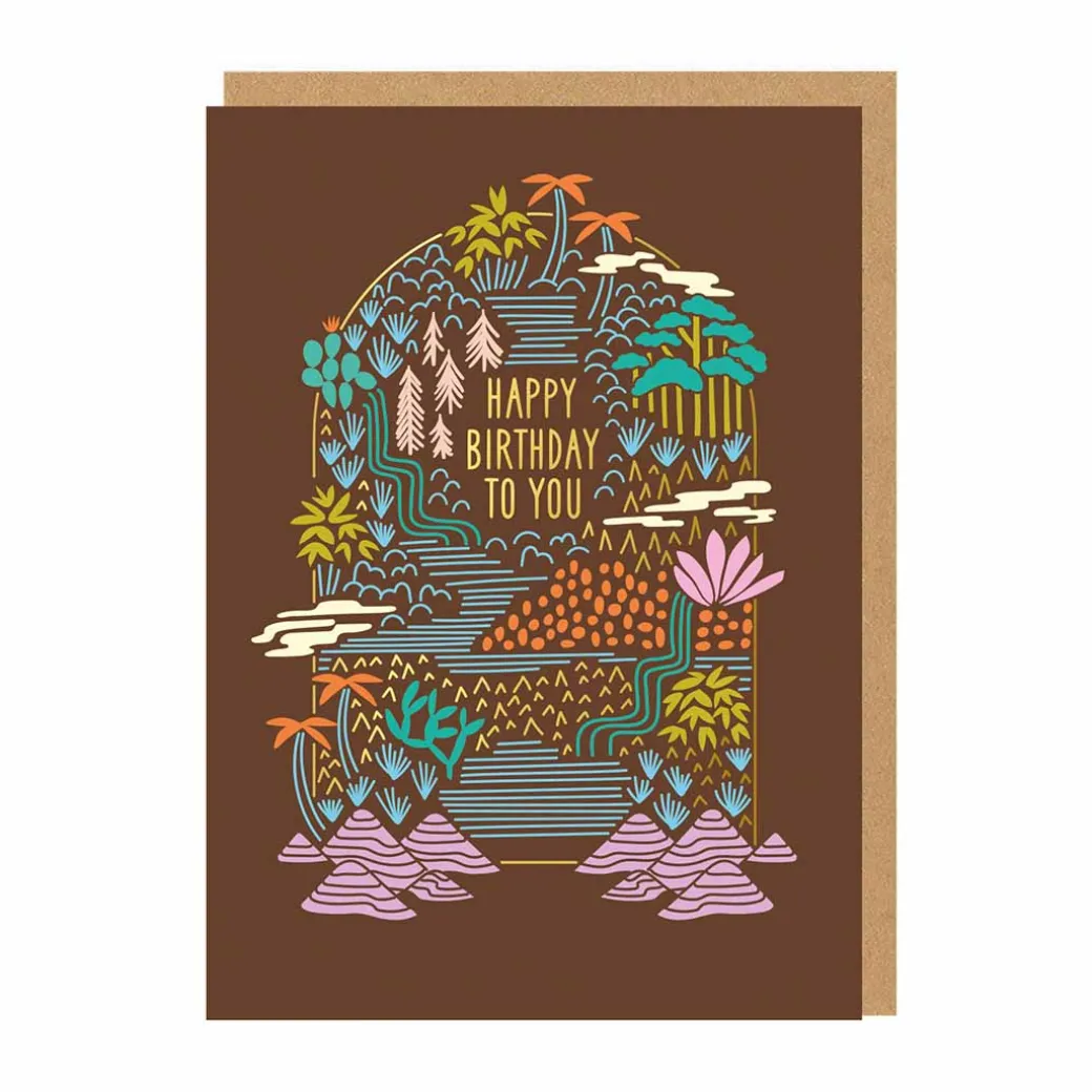 Tropical Happy Birthday Card | Ohh Deer