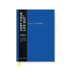 Ultramarine Blue Daily Planner | Journal | Ohh Deer
